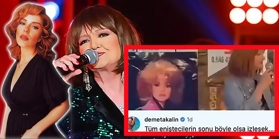 Nur Karaböcek… GÜLDEN KARABÖCEK'İN KIZINDAN DEMET AKALIN'A AĞIR SÖZLER!