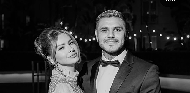 Mauro Icardi... ROMANTİK KUTLAMA; 'MUTLU YILLAR AŞKIM!'