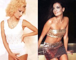 Ebru Akel-Öykü Serter... İKİ SUNUCU FENA KAPIŞTI !..