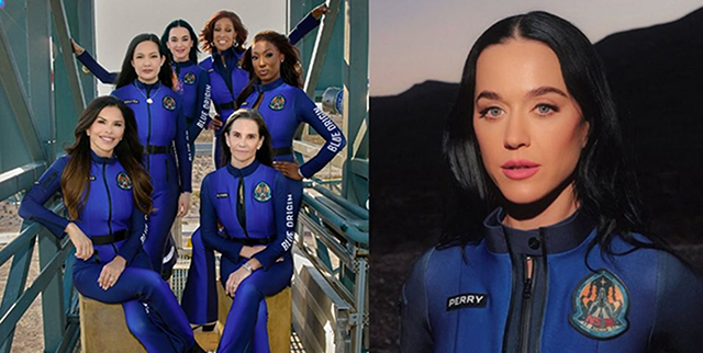 Katy Perry... UZAY UÇUŞU İÇİN HER ŞEY HAZIR!