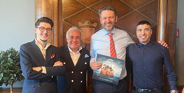 Ferman Akgül... OSLO PARLEMENTOSUNU ZİYARET ETTİ!