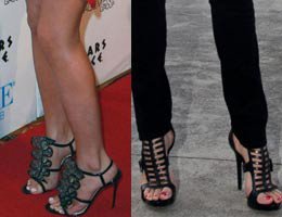 YILDIZLARIN SEKSİ AYAKKABILARI!...