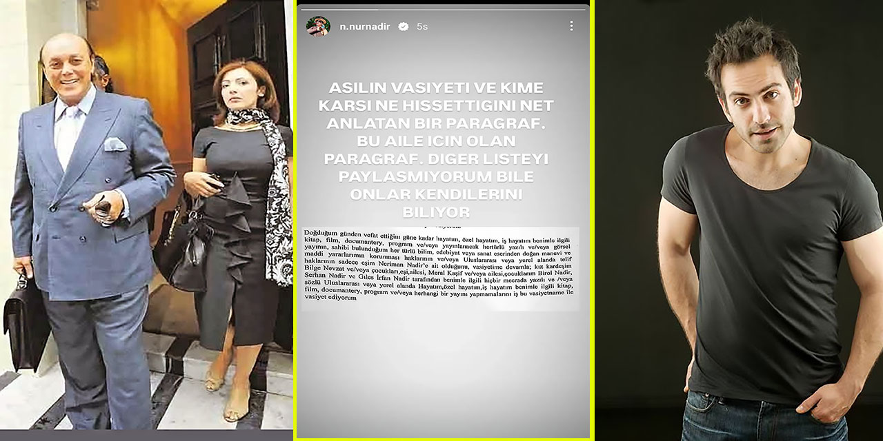Asil Nadir… ÖLÜMÜ SONRASI VASİYET VE MİRAS KAVGASI BAŞLADI! HAYATI FİLM OLUYOR