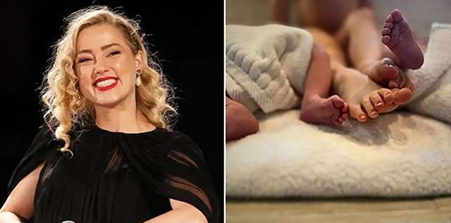 Amber Heard... İKİZ BEBEK SAHİBİ OLDUĞUNU DUYURDU!
