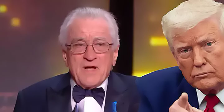 Robert De Niro... TRUMP'I SANAT DÜŞMANI İLAN ETTİ!