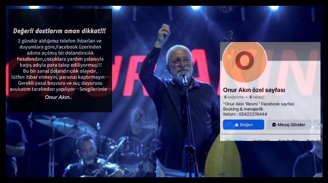 Onur Akın... ŞOK DOLANDIRICILIK!