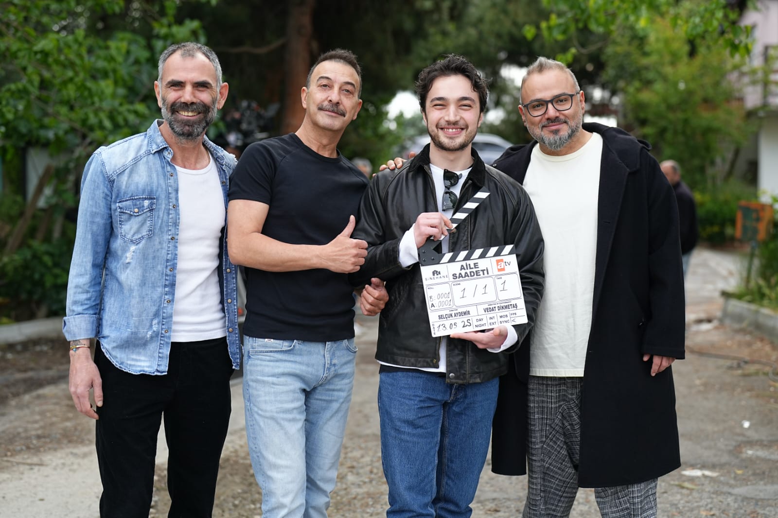 Aile Saadeti... DİZİ SETE ÇIKTI!