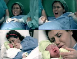 Ceylan? KAMERALAR ÖNÜNDE DOĞURDU?