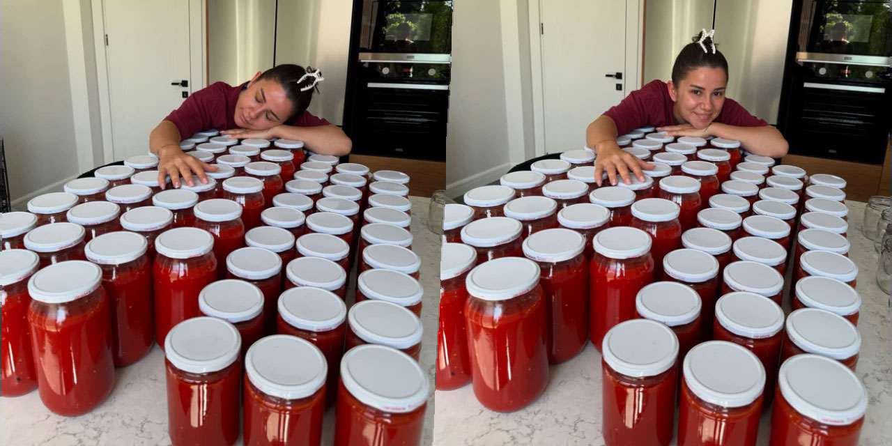 Merve Özbey... DOMATES SUYUYLA İMTİHANI; KABUKLU MU KABUKSUZ MU?