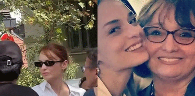 Nilperi Şahinkaya... ANNESİNİ GÖZYAŞLARIYLA SON YOLCULUĞUNA UĞURLADI!