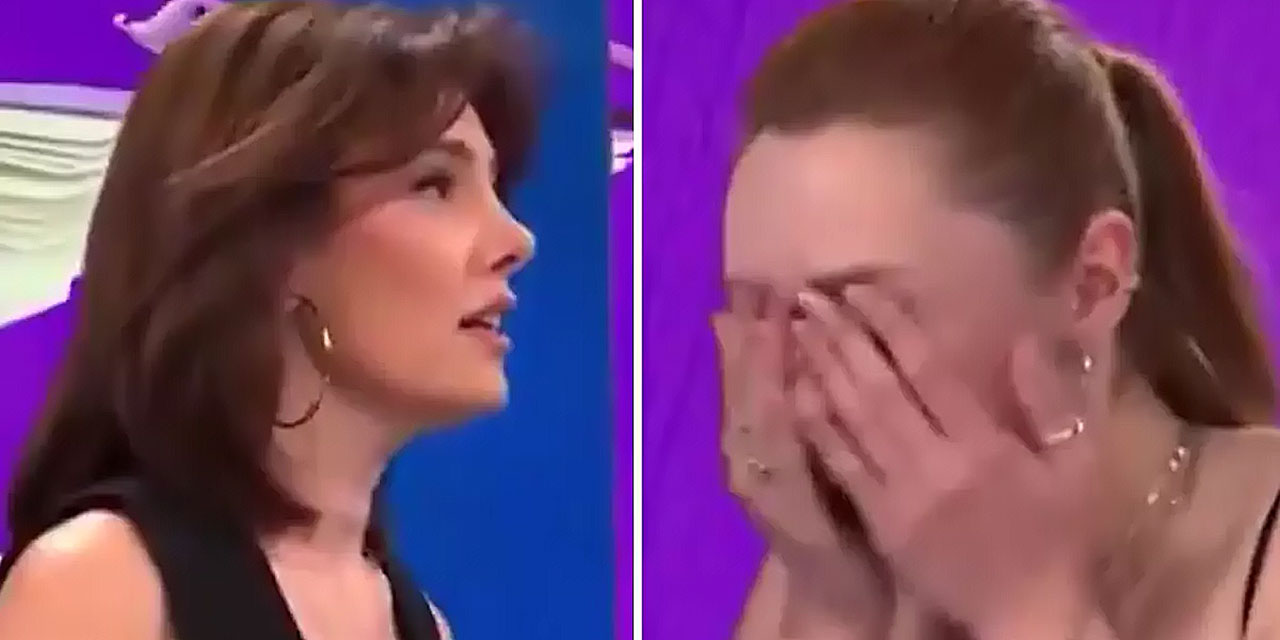 Burcu Binici... CANLI YAYINDA YERE YIĞILDI!