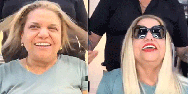 Kibariye... KUAFÖRDEN PAYLAŞTI; İŞTE ÖNCESİ SONRASI!