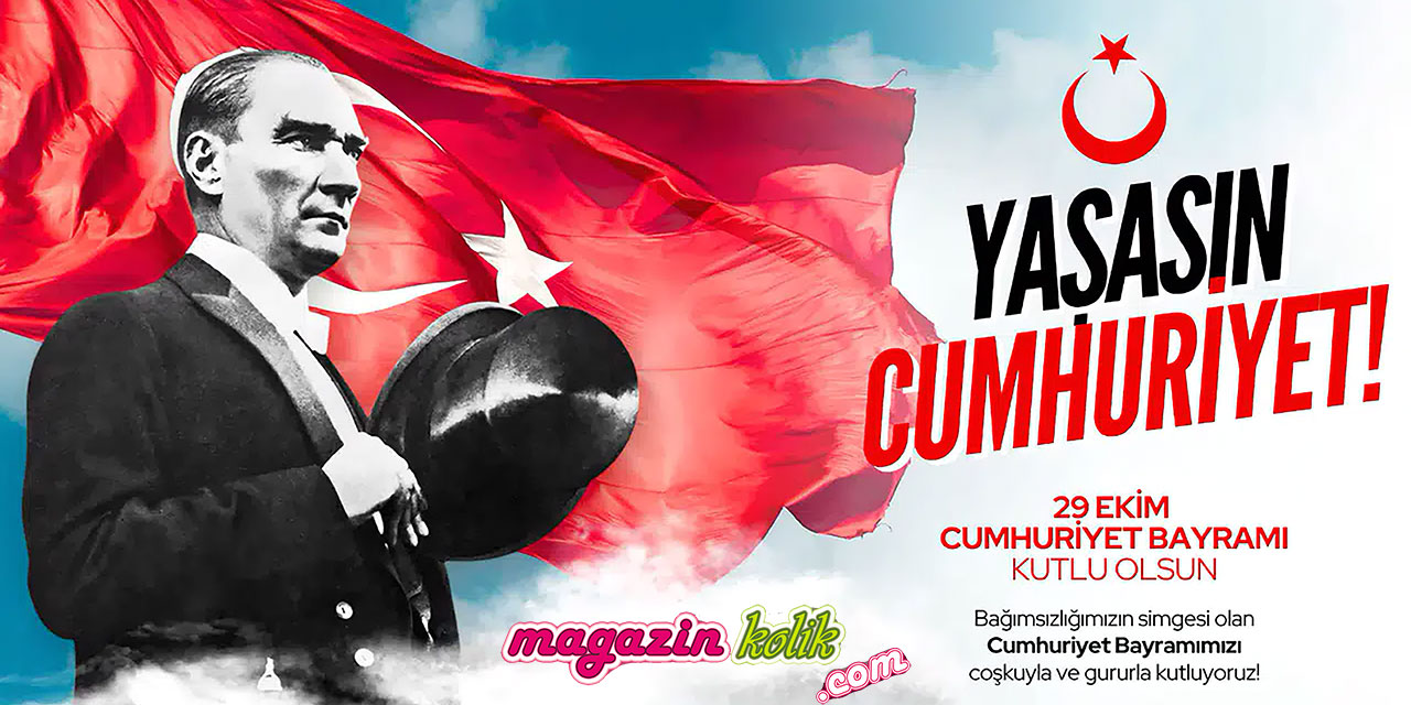 29 Ekim Cumhuriyet Bayramı kutlu olsun... ÇAĞDAŞLAŞMA YOLUNDA 102. YIL