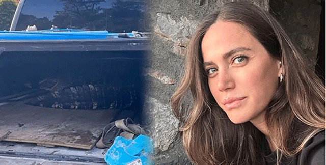 Ceyda Ateş... YAŞADIĞI SİTEDE TİMSAH ŞOKU!