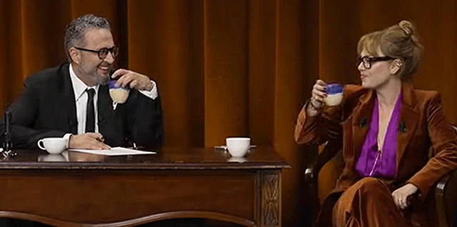 Demet Evgar - İbrahim Selim... 'TAMER KARADAĞLI' GÖNDERMESİ!