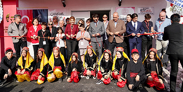 Çocuklar Gülsün Diye Derneği... 59. ANAOKULUNU HATAY HASSA’DA AÇTI!