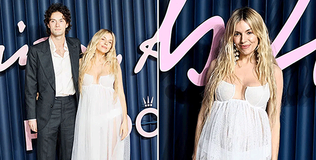 Sienna Miller... KIRMIZI HALIDA DUYURDU; İKİNCİ BEBEĞİNE HAMİLE!