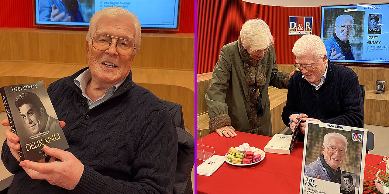 İzzet Günay... KİTABI DA, KENDİ DE "DELİKANLI"!