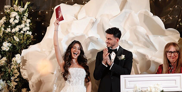 Hazal Çağlar - Samet Akaydın... EVLENDİLER!