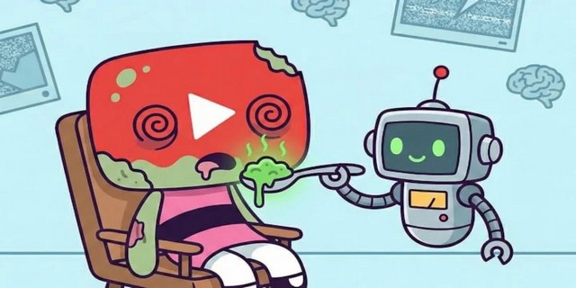 YouTube'u bekleyen büyük tehlike... YAPAY ZEKA ÇÖPLÜĞÜNE Mİ DÖNÜŞÜYOR?