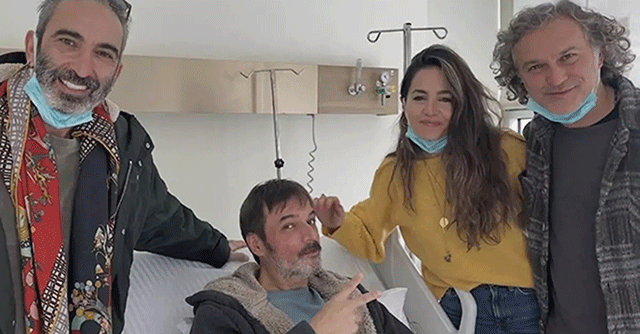 Ufuk Özkan... GENİŞ AİLE'DEN DOSTLARI ZİYARET ETTİ!