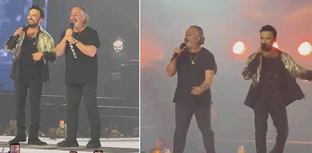 Tarkan... SAHNESİNDE SÜRPRİZ KONUK: CEM YILMAZ!