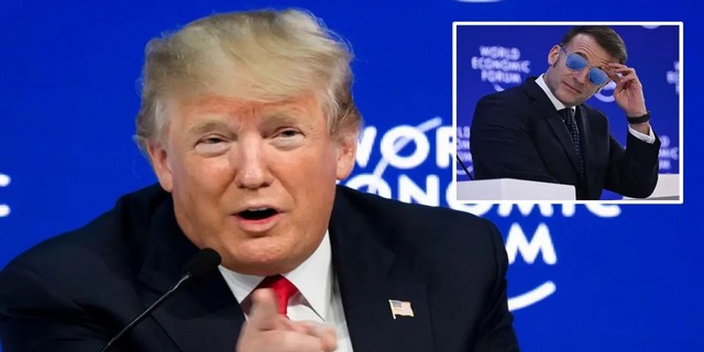 Fransa Cumhurbaşkanı Macron... YENİ TARZI İLE TRUMP'IN DİLİNE DÜŞTÜ!..