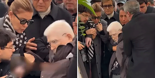 İzzet Günay... HALDUN DORMEN'İN CENAZESİNDE BAYGINLIK GEÇİRDİ!