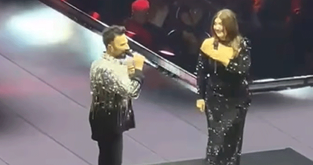 Tarkan... SAHNESİNDE SİBEL CAN VE ATA DEMİRER SÜRPRİZİ!