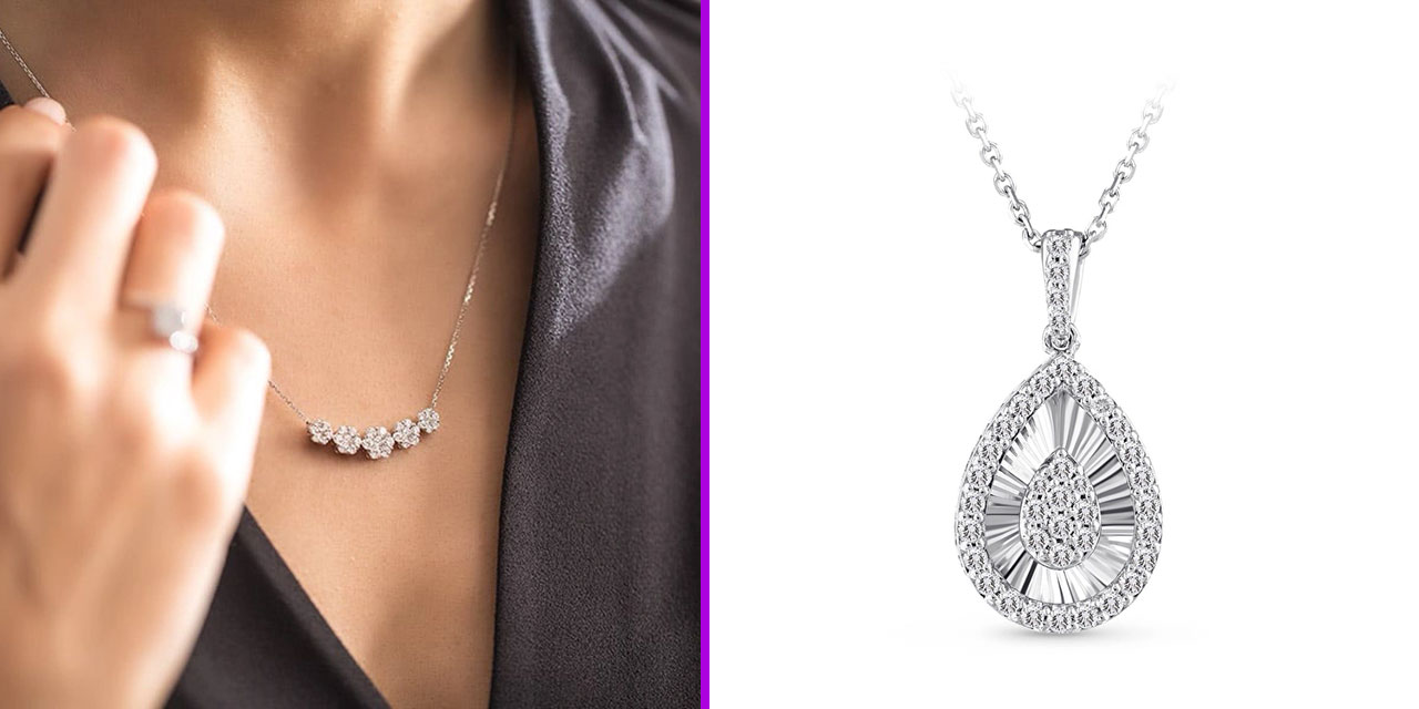 Kalbinizin Sesi: Sevgililer Gününe Özel Kalp Tasarımlı Pırlanta Kolyeler!