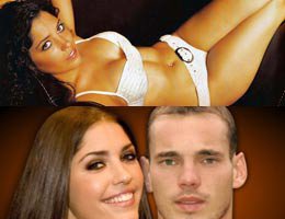 İnterli Sneijder-Yolande Cabau...UÇAKTA ANONSLA EVLENME TEKLİF ETTİ!....