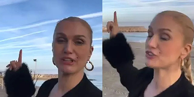 Tuğba Özay... 'BU BULUT FALAN DEĞİL, KİMYASAL PÜSKÜRTME!'