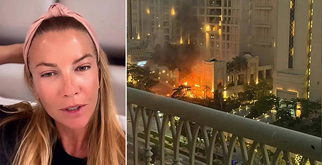 Ivana Sert... OĞLU İLE DUBAİ'DE FÜZELERİN ORTASINDA MAHSUR KALDI!