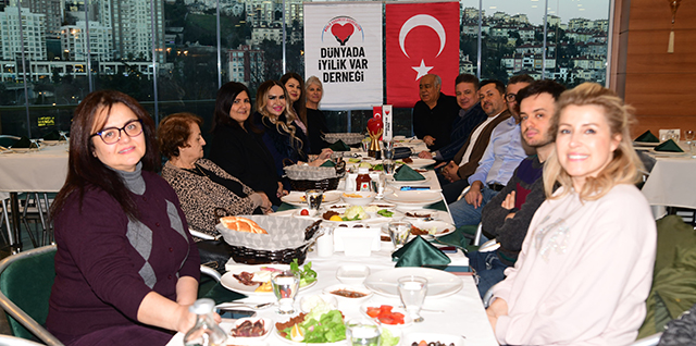 Dünyada İyilik Var Derneği... İFTARDA 'İYİLİK' BULUŞMASI!