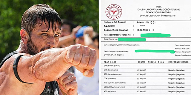 Adem Kılıçcı... BAĞIMSIZ LABORATUVARDA YASAKLI MADDE TESTİ YAPTIRDI; SONUCU PAYLAŞTI!