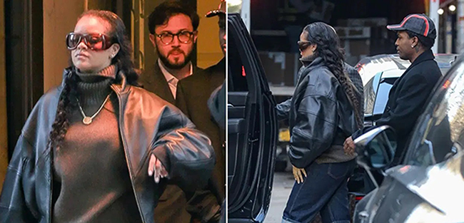 Rihanna... EVİNE SİLAHLI SALDIRI SONRASI KORUMA ORDUSUYLA GEZİYOR!