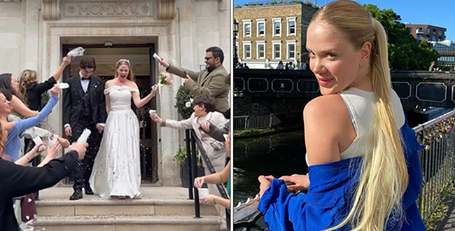 Serel Yereli... LONDRA’DA EVLENDİ!
