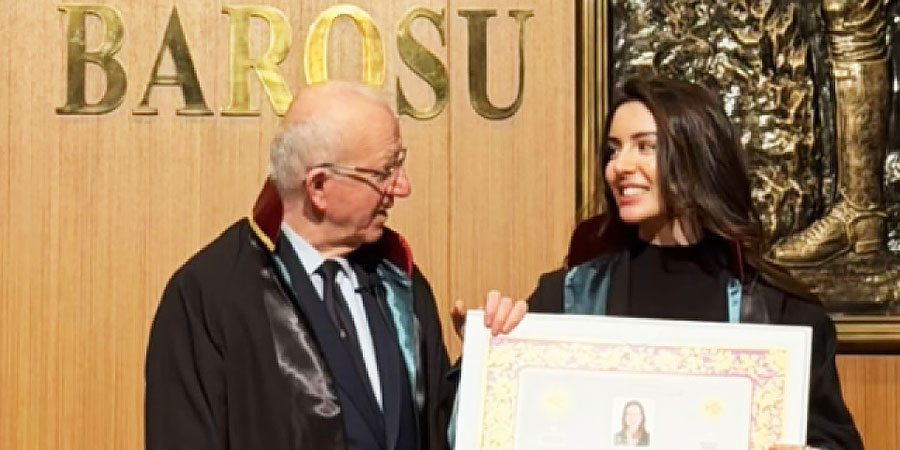 Selin Türkmen... AVUKAT OLDU!