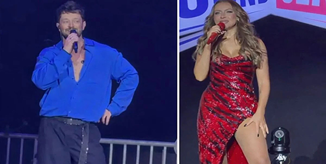 Hadise - Murat Boz... ‘KASLARINI BURADAN HİSSETMEK ÇOK GÜZEL!‘