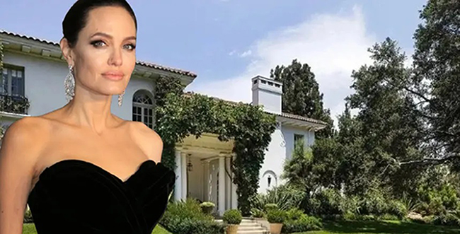 Angelina Jolie... TARİHİ MALİKANESİNİ SATIYOR!