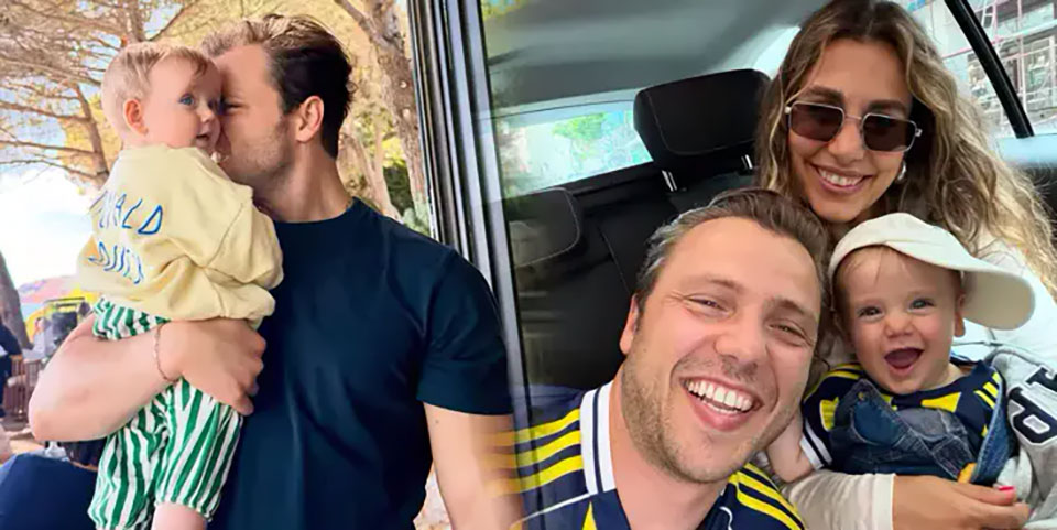 Tolga Sarıtaş... OĞLU ALİ'NİN YÜZÜNÜ İLK KEZ GÖSTERDİ!