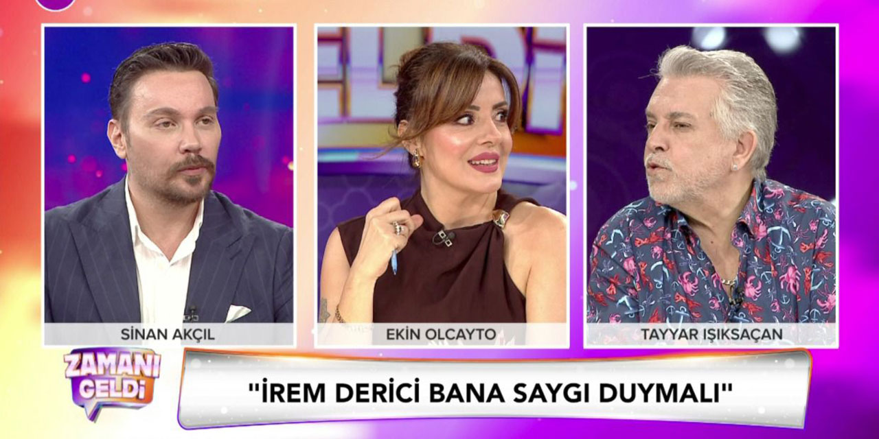 Sinan Akçıl… İREM DERİCİ’YLE BİRBİRLERİNE GİRDİLER!
