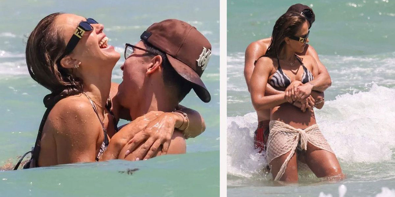 Jessica Alba... YENİ SEVGİLİYLE SAHİLDE AŞK GÖSTERİSİ!