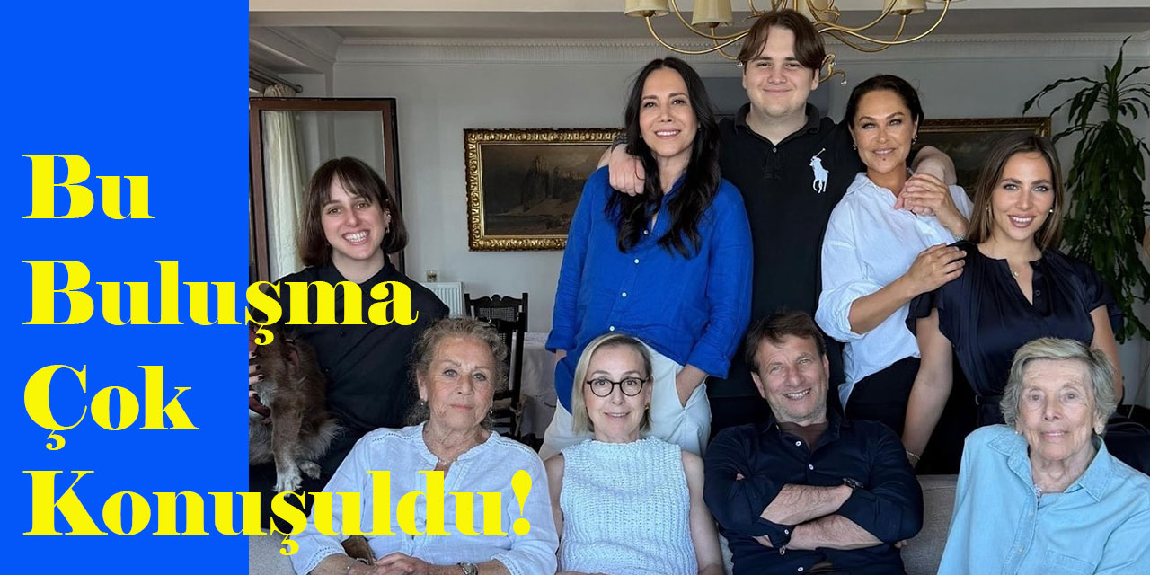 Hülya Avşar-Feraye Tanyolaç... ESKİ EŞLER AYNI SOFRADA!