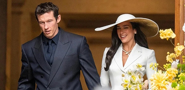 Dua Lipa - Callum Turner... LONDRA’DA EVLENDİLER;  SIRADA İTALYA’DA  3 GÜNLÜK DÜĞÜN VAR!