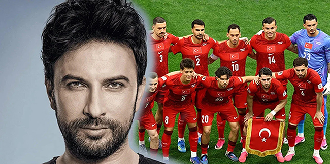 Tarkan... FUTBOL MİLLİ TAKIMIMIZA DESTEK PAYLAŞIMI!