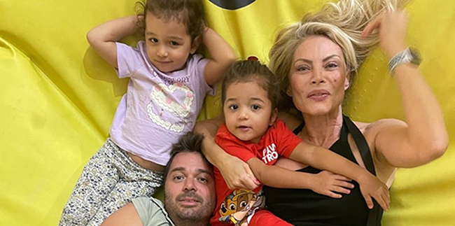 Seray Sever... AİLECE 'MAVİ TUR' KEYFİ!