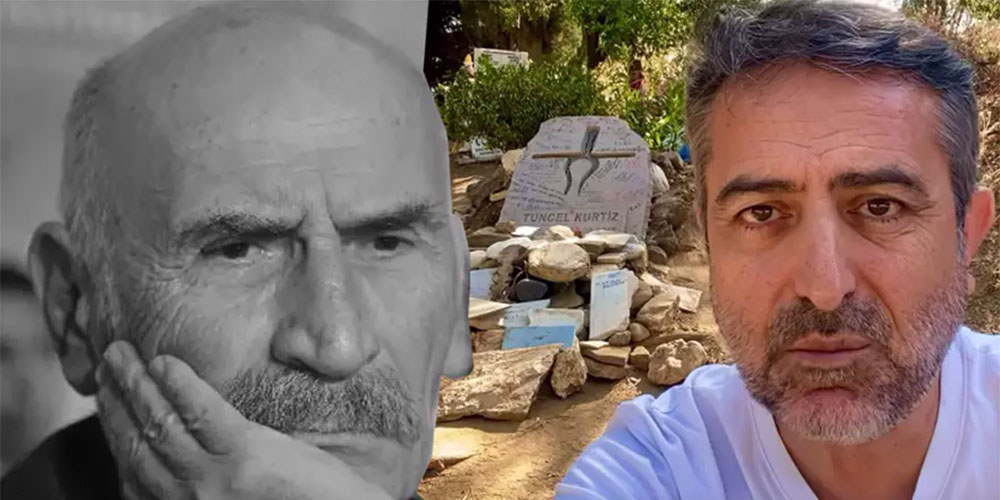 Tuncel Kurtiz... MEZARI TÜRBEYE DÖNÜŞMÜŞ!