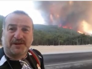 BURHAN AKDAĞ YANGINI BİLDİRİYOR!